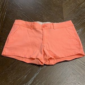 Nylon Apparel orange 2.5” shorts